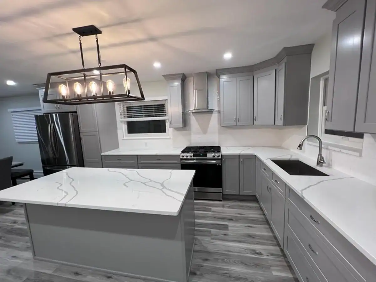 Contemporary Transitional Kitchen Remodel in Brooklyn, NY by New Era Development Group LLC — Project 1 project photo